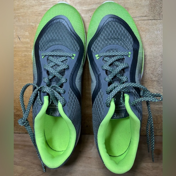 Nike Flex Trainer 6 Womens Sz 8.5 Training Shoes Sneakers Gray Green 831578-006 - Picture 7 of 9